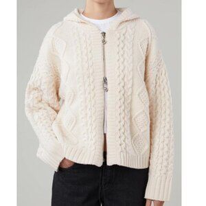 Still Here Women's Cream and Tan Jumper